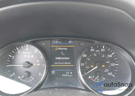 2020 Nissan Rogue Sv Intelligent Awd из США, поврежденный, VIN JN8AT2MV7LW113687